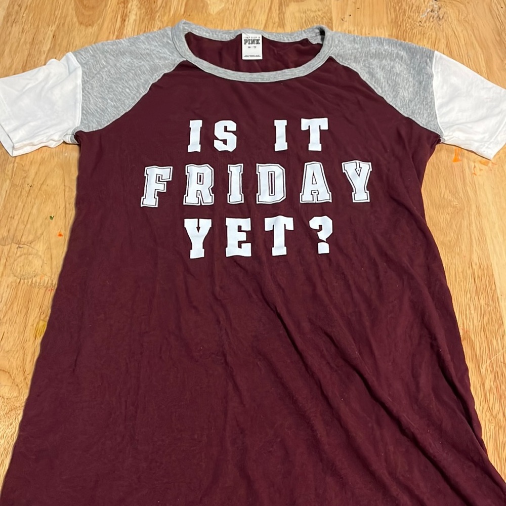3 items for $10 Pink Is It Friday Yet XS